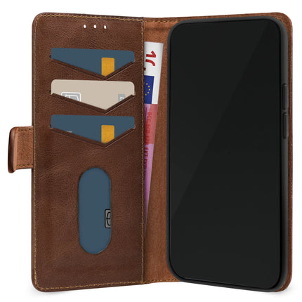 Mobilize Leather Wallet Samsung Galaxy S25+ 5G Brown