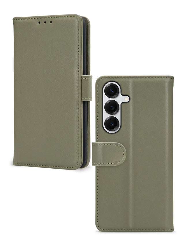 Mobilize Premium Gelly Wallet Book Case Samsung Galaxy S25 5G Green