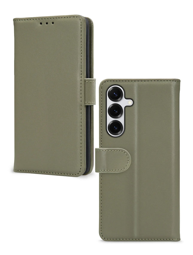 Mobilize Premium Gelly Wallet Book Case Samsung Galaxy S25+ 5G Green