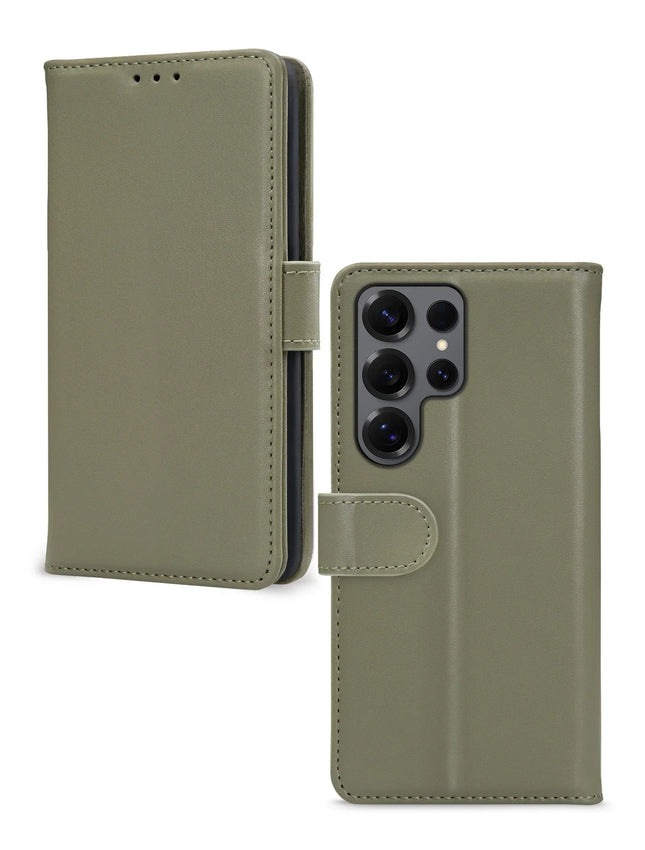 Mobilize Premium Gelly Wallet Book Case Samsung Galaxy S25 Ultra 5G Green