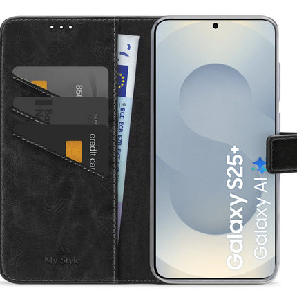 My Style Flex Wallet For Samsung Galaxy S25+ 5G Black
