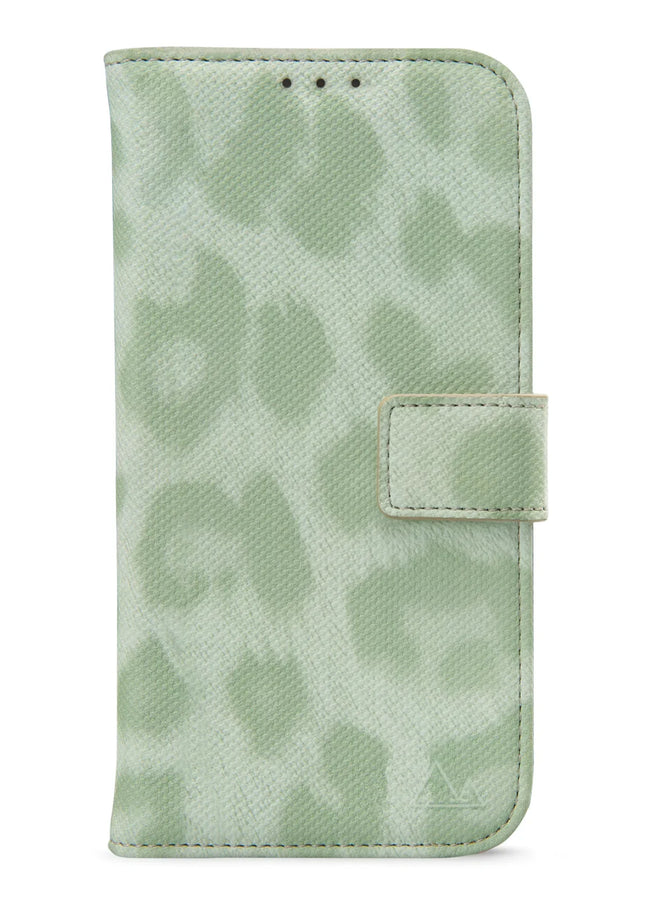 My Style Flex Wallet For Samsung Galaxy S25 Ultra 5G Green Leopard
