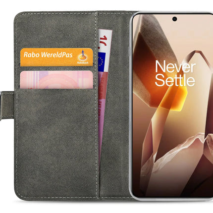 Mobilize Classic Gelly Wallet Book Case Oneplus 13 Black