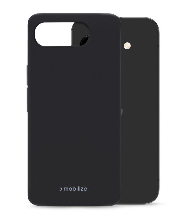 Mobilize Rubber Gelly Case Google Pixel 9A Matt Black
