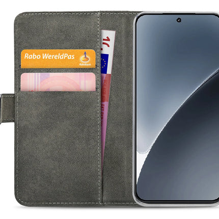 Mobilize Classic Gelly Wallet Book Case Xiaomi 15 Black