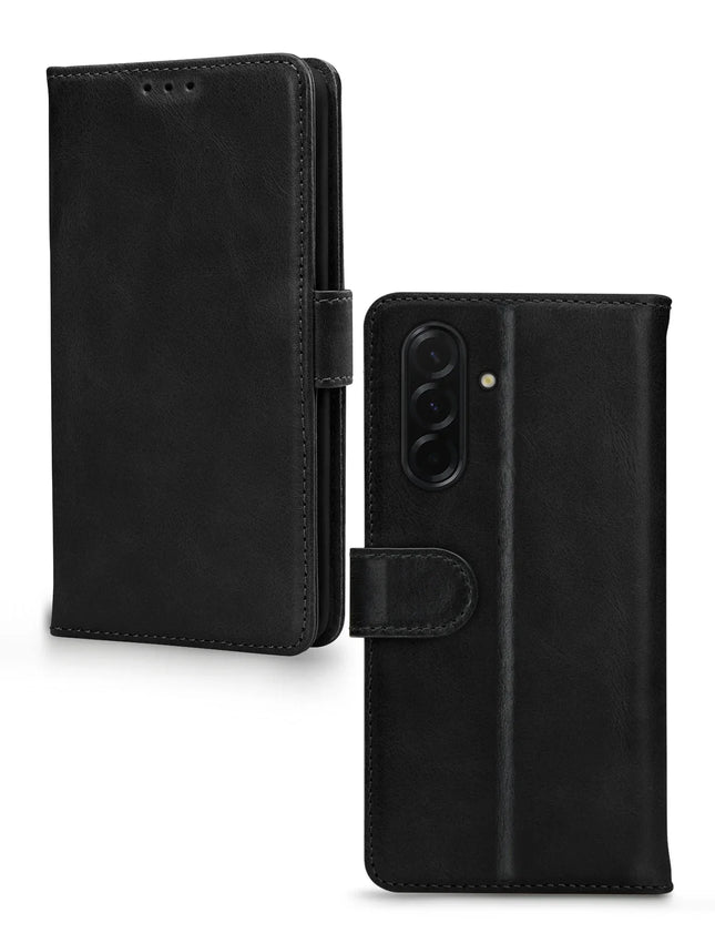 Mobilize Leather Wallet Samsung Galaxy A36 5G/A56 5G Black