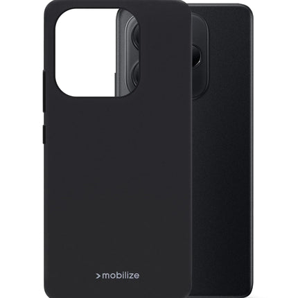 Mobilize Rubber Gelly Case Xiaomi Redmi Note 14 5G Matt Black