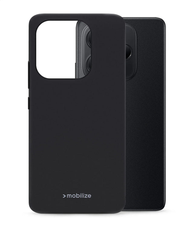 Mobilize Rubber Gelly Case Xiaomi Redmi Note 14 5G Matt Black