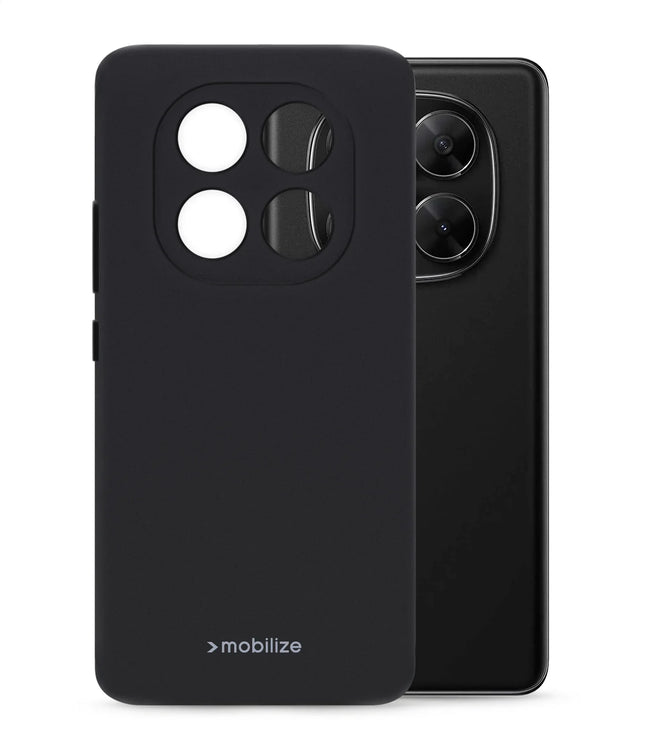 Mobilize Rubber Gelly Case Xiaomi Redmi Note 14 Pro 5G Matt Black
