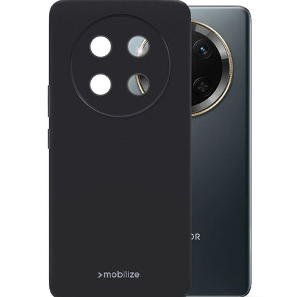 Mobilize Rubber Gelly Case Honor Magic7 Matt Black