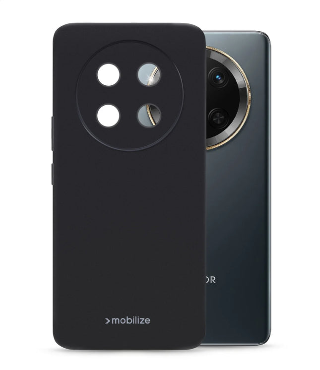 Mobilize Rubber Gelly Case Honor Magic7 Matt Black