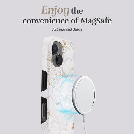 Mio By Mobilize Mio White Roses Magsafe Compatible For Iphone 16E