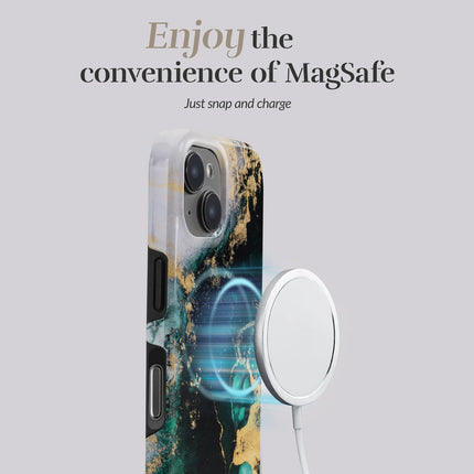 Mio By Mobilize Mio Green Marble Magsafe Compatible For Iphone 16E