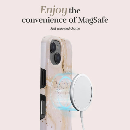 Mio By Mobilize Mio Gold Marble Magsafe Compatible For Iphone 16E