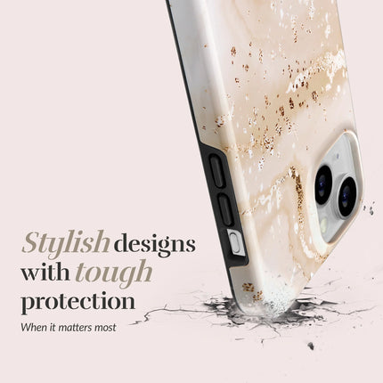 Mio By Mobilize Mio Gold Marble Magsafe Compatible For Iphone 16E
