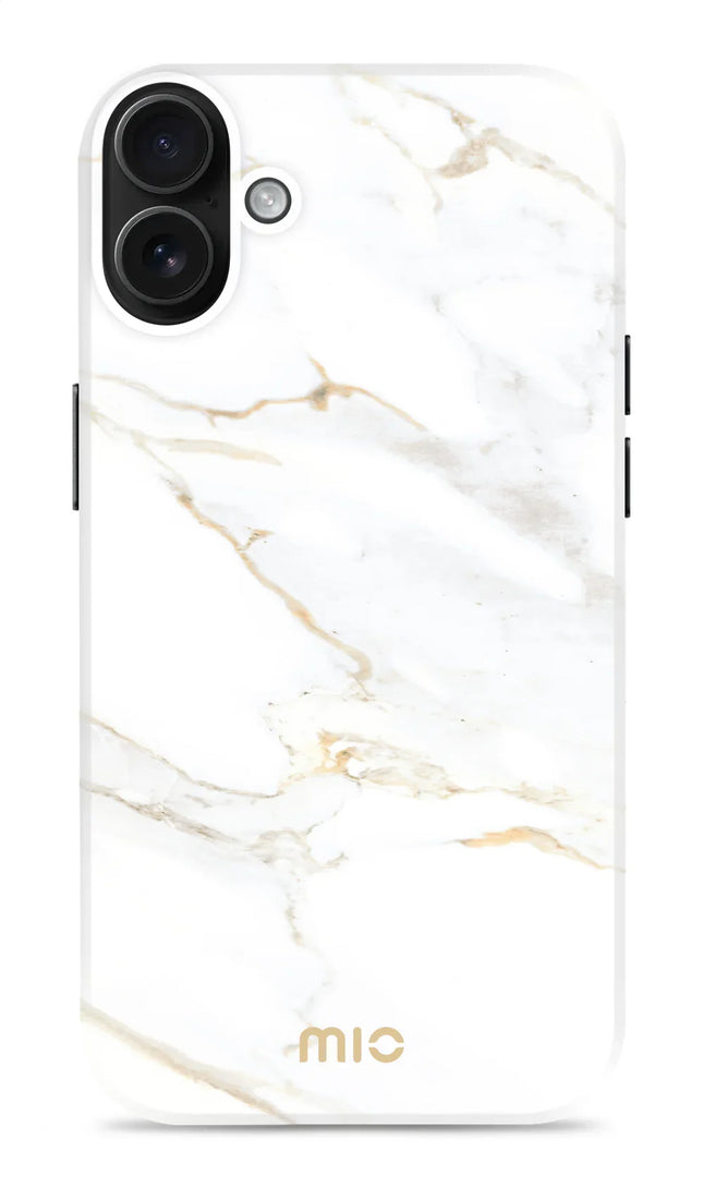 Mio By Mobilize Mio White Marble Magsafe Compatible For Iphone 16 Plus
