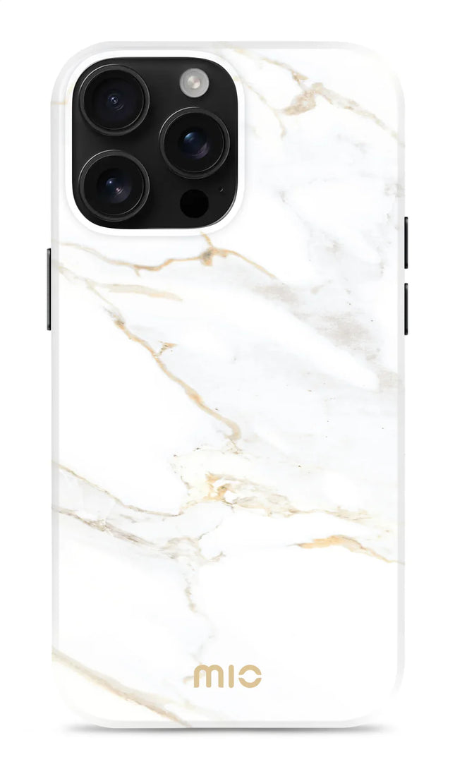 Mio By Mobilize Mio White Marble Magsafe Compatible For Iphone 16 Pro