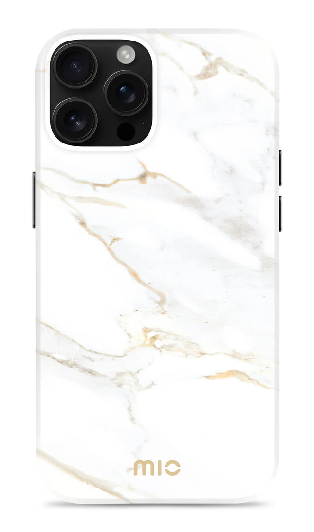 Mio By Mobilize Mio White Marble Magsafe Compatible For Iphone 16 Pro Max
