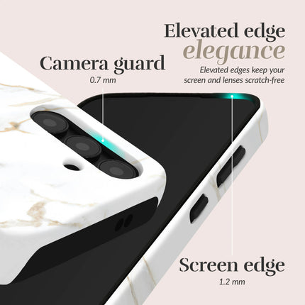 Mio By Mobilize Mio White Marble Magsafe Compatible For Samsung A26 5G