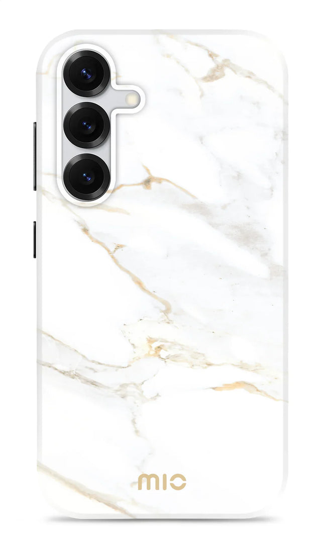 Mio By Mobilize Mio White Marble Magsafe Compatible For Samsung S24 5G/S25 5G