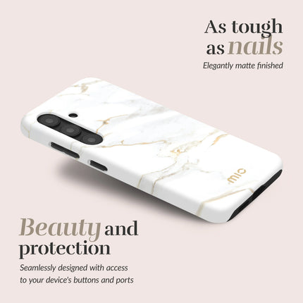 Mio By Mobilize Mio White Marble Magsafe Compatible For Samsung S25 Ultra 5G
