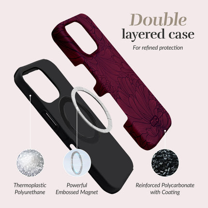 Mio By Mobilize Mio Berry Blooms Magsafe Compatible For Iphone 16