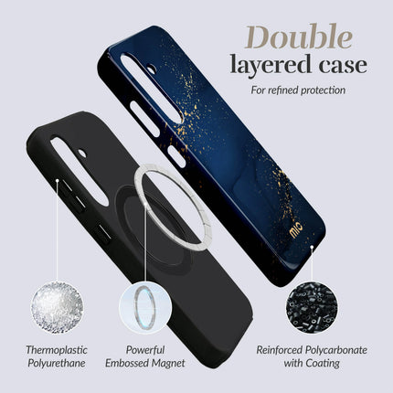 Mio By Mobilize Mio Midnight Sparkle Magsafe Compatible For Samsung S25+ 5G
