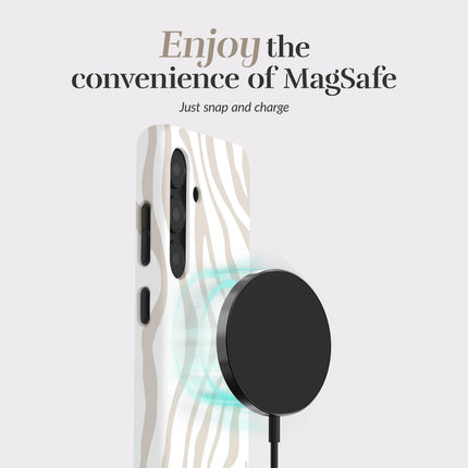 Mio By Mobilize Mio Sandy Zebra MagSafe Compatible - Samsung S24 5G/S25 5G productafbeelding 3