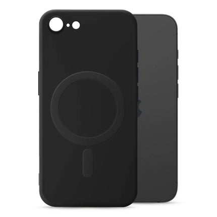 My Style Protective Flex Magsafe Compatible Case For Apple Iphone 7/8/Se (2020/2022) Black