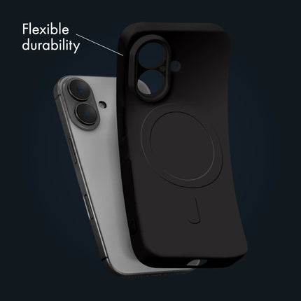 My Style Protective Flex Magsafe Compatible Case For Apple Iphone 7/8/Se (2020/2022) Black
