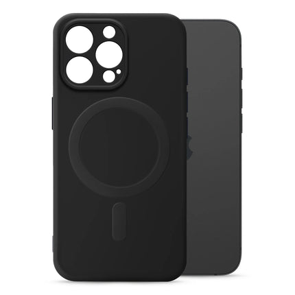 My Style Protective Flex Magsafe Compatible Case For Apple Iphone 15 Pro Black