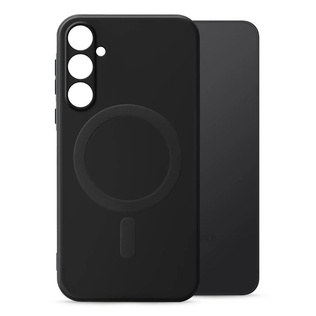 My Style Protective Flex Magsafe Compatible Case For Samsung Galaxy A55 5G Black