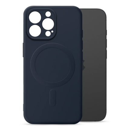 My Style Protective Flex Magsafe Compatible Case For Apple Iphone 15 Pro Midnight Blue