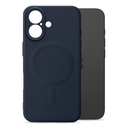 My Style Protective Flex Magsafe Compatible Case For Apple Iphone 16 Midnight Blue
