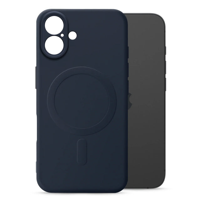 My Style Protective Flex Magsafe Compatible Case For Apple Iphone 16 Plus Midnight Blue