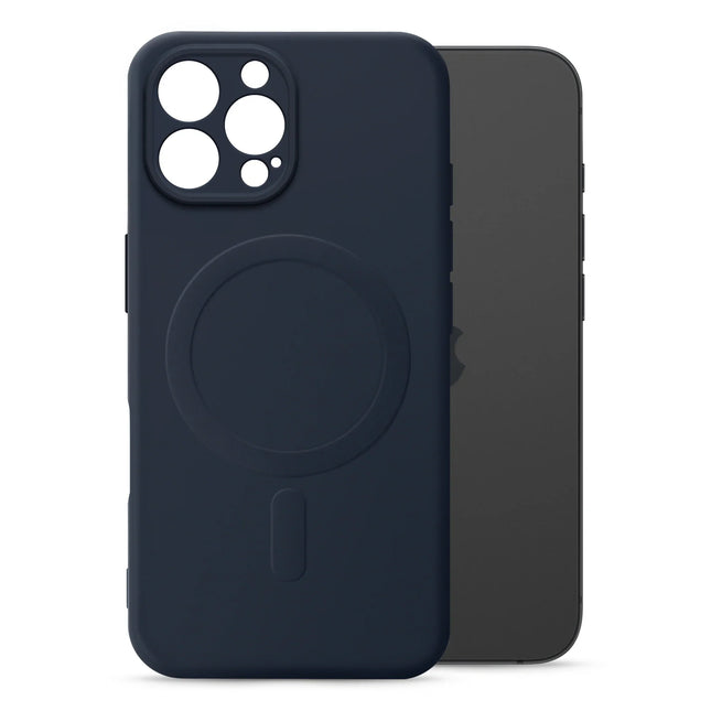 My Style Protective Flex Magsafe Compatible Case For Apple Iphone 16 Pro Max Midnight Blue