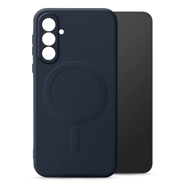 My Style MagSafe hoesje Samsung Galaxy A56 5G Midnight Blauw vooraanzicht