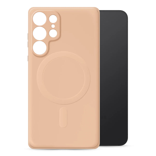 My Style Protective Flex MagSafe Compatible Case - Samsung Galaxy S25 Ultra 5G Soft Pink