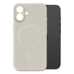 My Style Protective Flex MagSafe Compatible Case - Apple iPhone 16 Plus Antique White