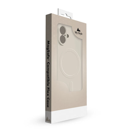 My Style Protective Flex MagSafe Compatible Case - Samsung Galaxy A35 5G Antique White productafbeelding 11