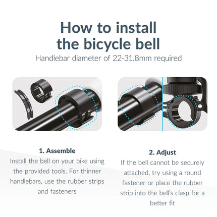 Beeep Betag Find My Tracker Black & Bicycle Bell
