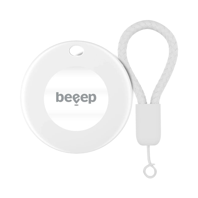 Beeep Betag Android Tracker White & Keychain White - 1 Pack