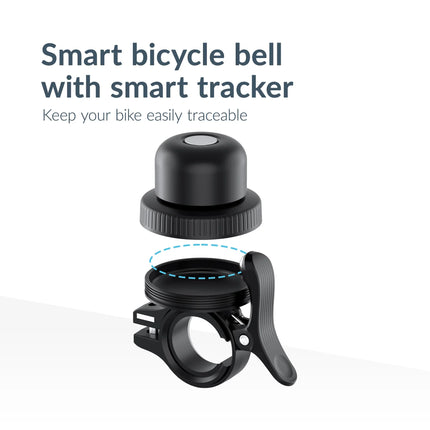 Beeep Betag Android Tracker Black & Bicycle Bell