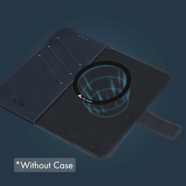 My Style Universal MagSafe Compatible Wallet - Midnight Blue 6.3" (Without Case)