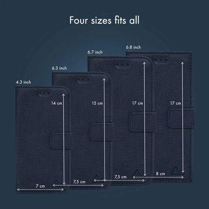 My Style Universal MagSafe Compatible Wallet - Midnight Blue 6.7" (Without Case) productafbeelding 7