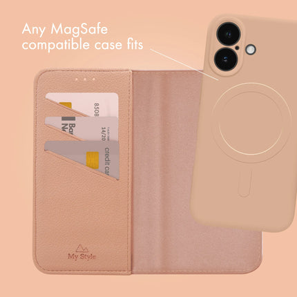 My Style Universal MagSafe Compatible Wallet - Soft Pink 6.7" (Without Case) productafbeelding 4