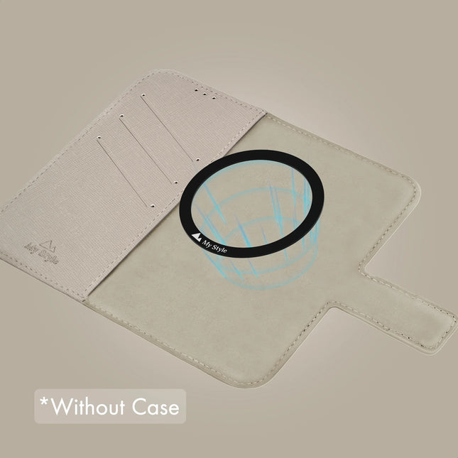 My Style Universal MagSafe Compatible Wallet - Warm Grey 6.8" (Without Case)