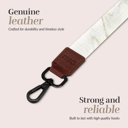 Mio By Mobilize Mio Lanyard White Marble