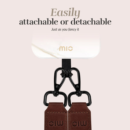 Mio By Mobilize Mio Lanyard White Marble