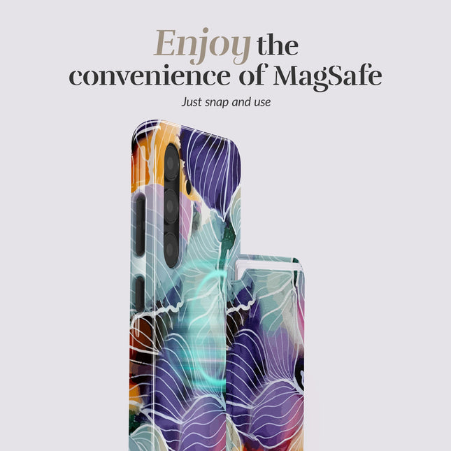 Mio By Mobilize Mio Flowers MagSafe Compatible Card Houder productafbeelding 2